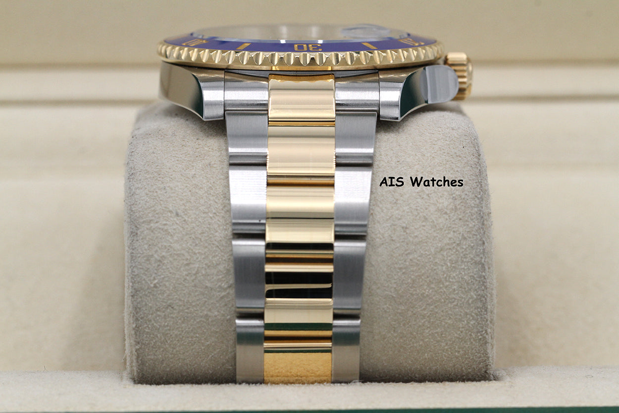 Rolex Submariner 41MM 18k/SS 126613LB SunBurst Blue Dial 2020 Box & Paper