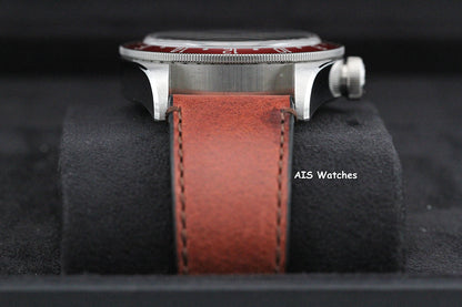 Tudor 79830RB Black Bay GMT Pepsi Stainless Leather Strap Box & Paper
