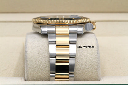 Rolex Submariner 18K YG/SS 116613LN Black Dial Ceramic 40MM 2015 B&P