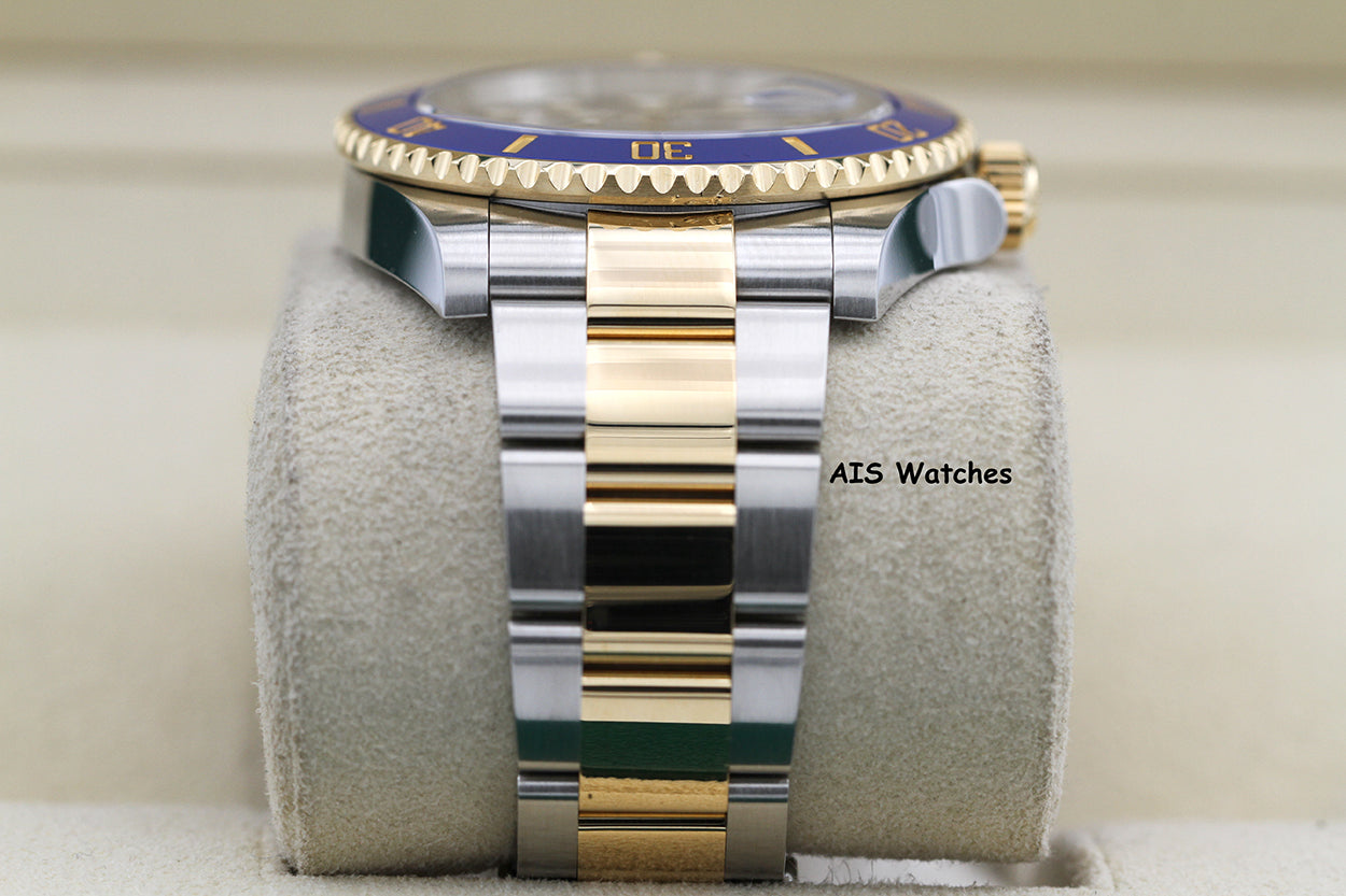 Rolex Submariner 41MM 18k/SS 126613LB SunBurst Blue Dial 2021 Box & Paper