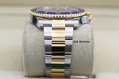Rolex Submariner 41MM 18k/SS 126613LB SunBurst Blue Dial 2021 Box & Paper