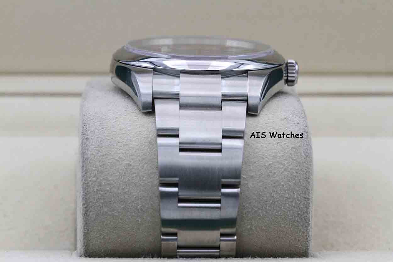 Rolex 114300 Oyster Perpetual 39MM Purple Dial 2018 Box & Papers