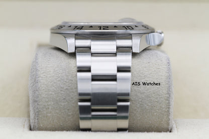 Rolex Explorer II 16570 Black Dial 40MM V Serial Box & Papers