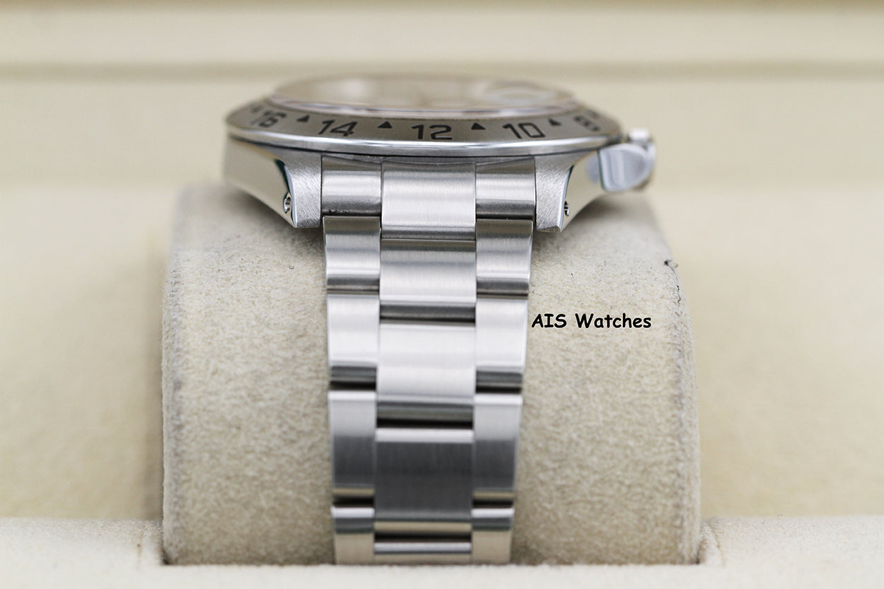 Rolex Explorer II 16570 Polar White Dial 40MM Y Serial Box & Papers