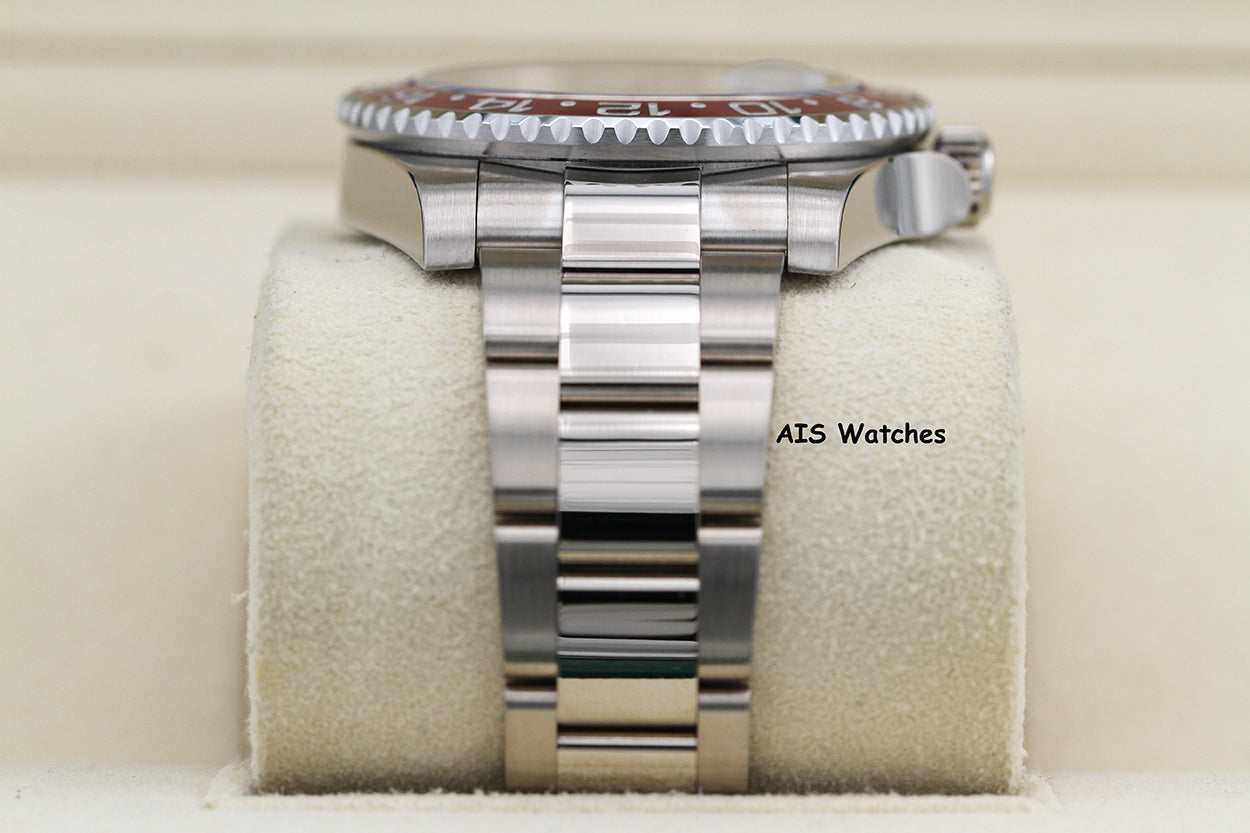 Rolex GMT-Master II 126719BLRO Meteorite Dial Pepsi 18K WG Box & Papers