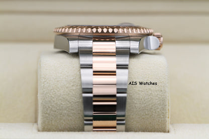 Rolex 126711 CHNR GMT Master II 18K Rose Gold / SS RootBeer Ceramic 2022 B&P