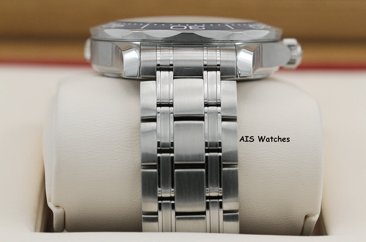 Omega Seamaster 300M SS 42MM Diver White Wave Dial 210.30.42.20.06.001 B&P