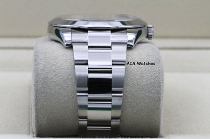 Rolex Datejust 41MM 126300 Black Stick Dial Oyster Bracelet 2021 B&P