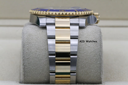 Rolex Submariner 18K YG/SS 116613LB SunBurst Blue Dial Ceramic 40MM 2018 B&P