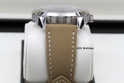 BNIB Patek Philippe Calatrava Annual Calendar Travel Time 5326G 18K White Gold Charcoal Dial Box & Papers