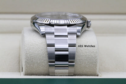 BNIB Rolex Datejust 41MM 126334 Wimbledon Slate Roman Dial Oyster Box & Papers
