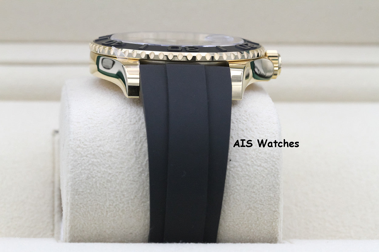 BNIB Rolex Yachtmaster 226658 18K Yellow Gold OysterFlex Strap 42MM Box & Papers