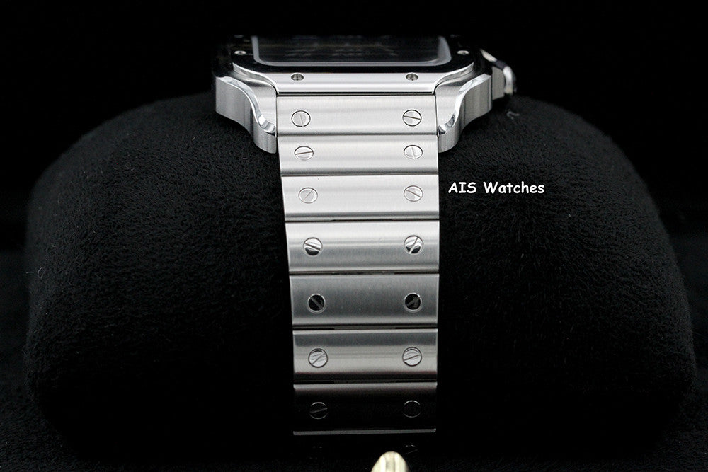 BNIB Cartier Santos De Cartier Large Steel WSSA0030 Blue Dial 39.8MM B&P