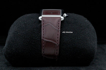 Cartier Must de Cartier WSTA0054 Red Dial 33.7MM x 25MM Box & Papers