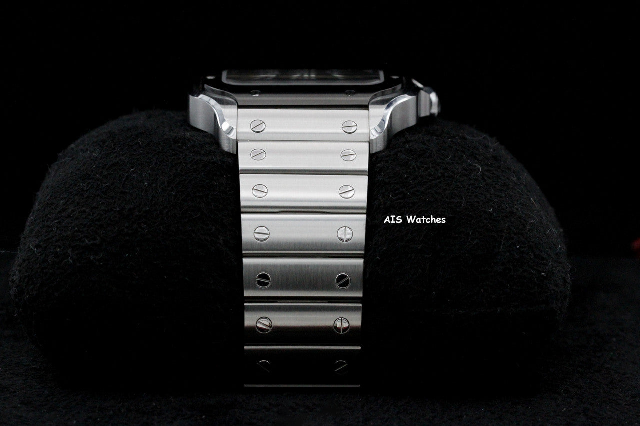 Cartier Santos De Cartier Large Steel WSSA0037 ADLC Grey Dial 41MM Box&Papers