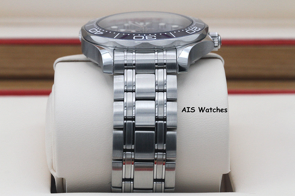 BNIB Omega Seamaster 300M SS 42MM Diver Blue Wave Dial 210.30.42.20.03.001 B&P