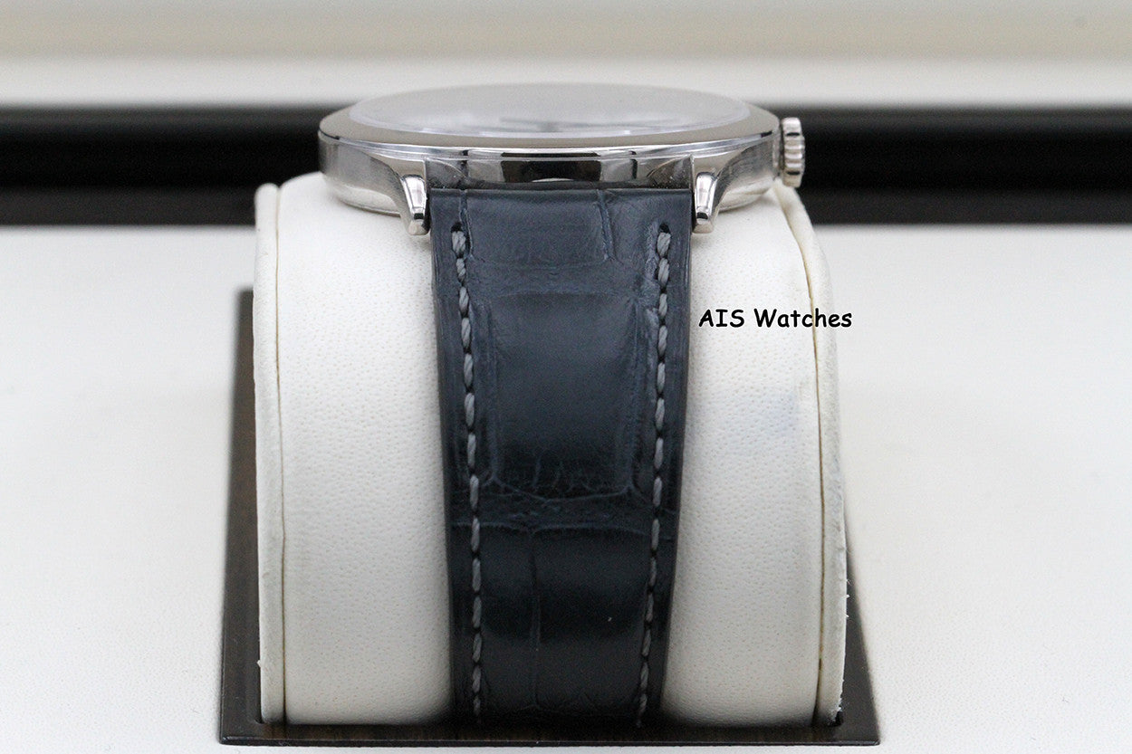 Patek Philippe 5296G Calatrava Scientific White Gold Silver Sector Dial
