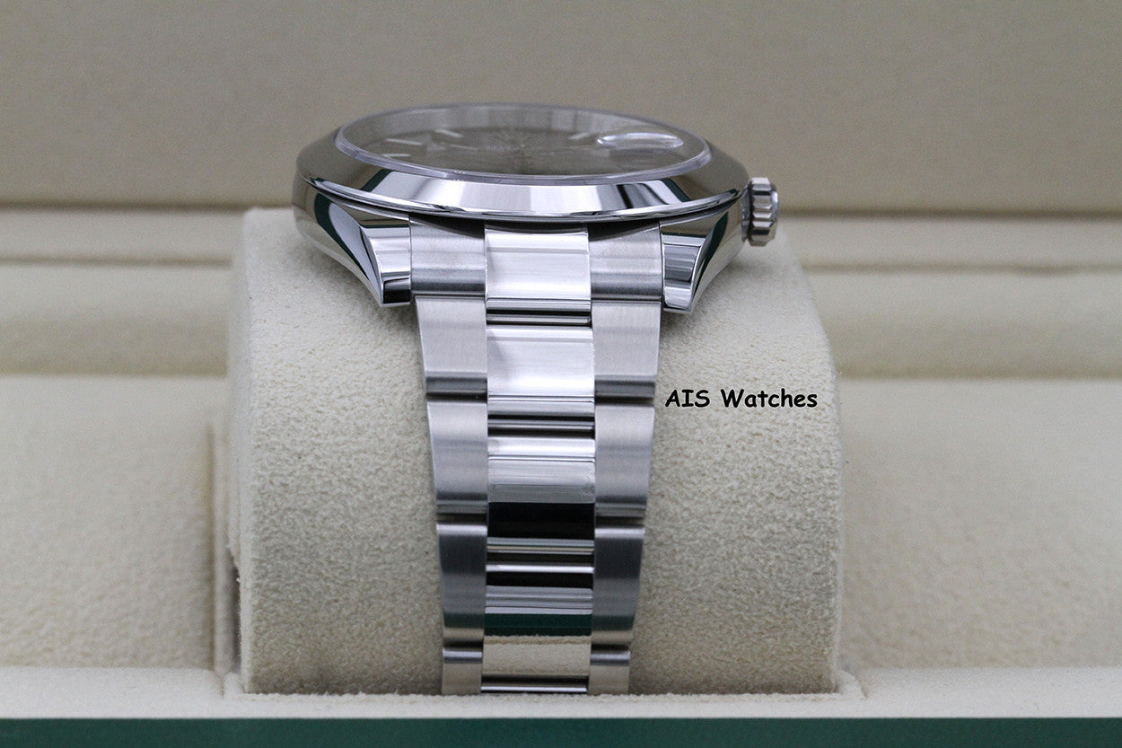 BNIB Rolex Datejust 41MM 126300 Rhodium Stick Dial Oyster Bracelet B&P