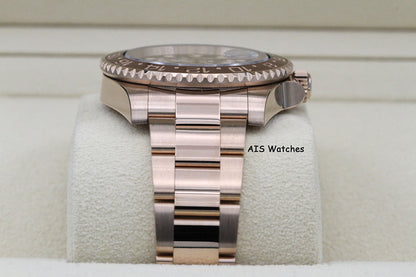 Rolex 126715 CHNR GMT Master II 18K Rose Gold RootBeer Ceramic 2023 Box & Papers