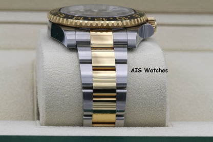 Rolex GMT Master II 18K/SS 116713LN 40MM Black Dial 2015 Box & Paper