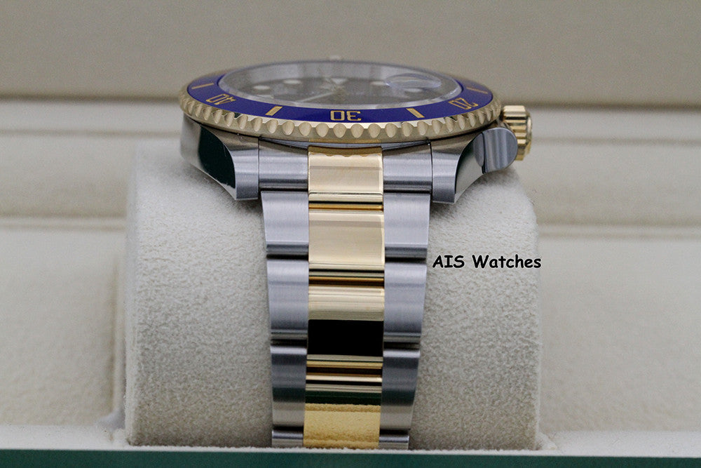 BNIB Rolex Submariner 41MM 18k/SS 126613LB SunBurst Blue Dial Box / Papers