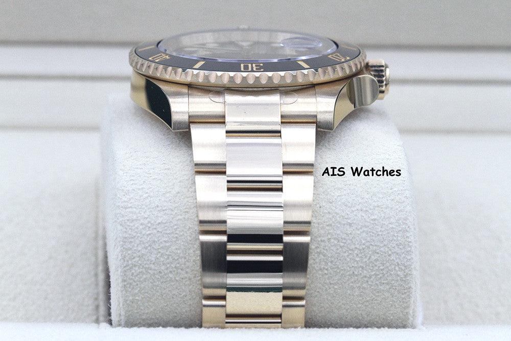 BNIB Rolex Submariner Ceramic 126618LN 41MM 18K Yellow Gold Black Dial