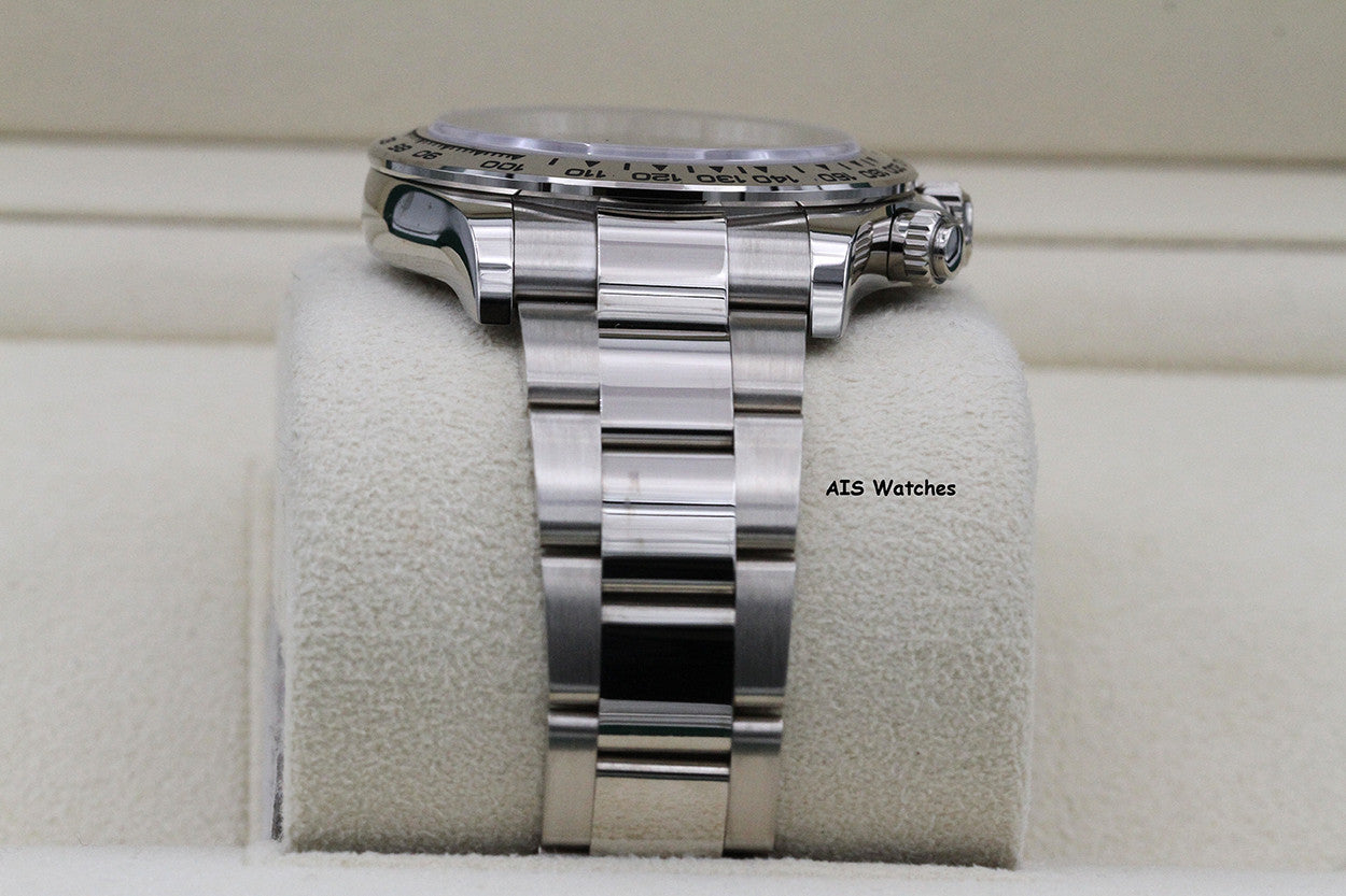 Rolex 126509 Daytona Cosmograph 18K White Gold Silver / Steel Dial B&P