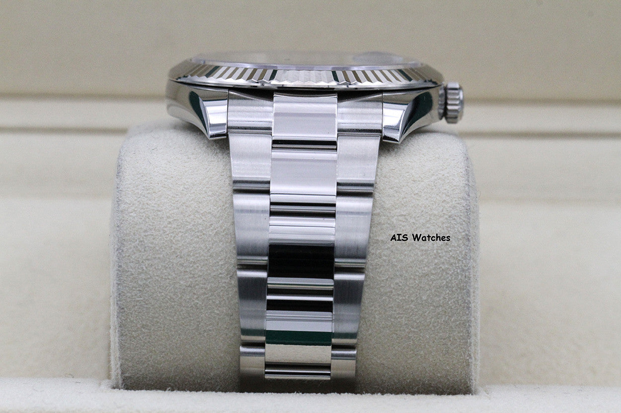 Rolex Datejust 41MM 126334 Wimbledon Slate Roman Dial Oyster 2020 Box & Papers