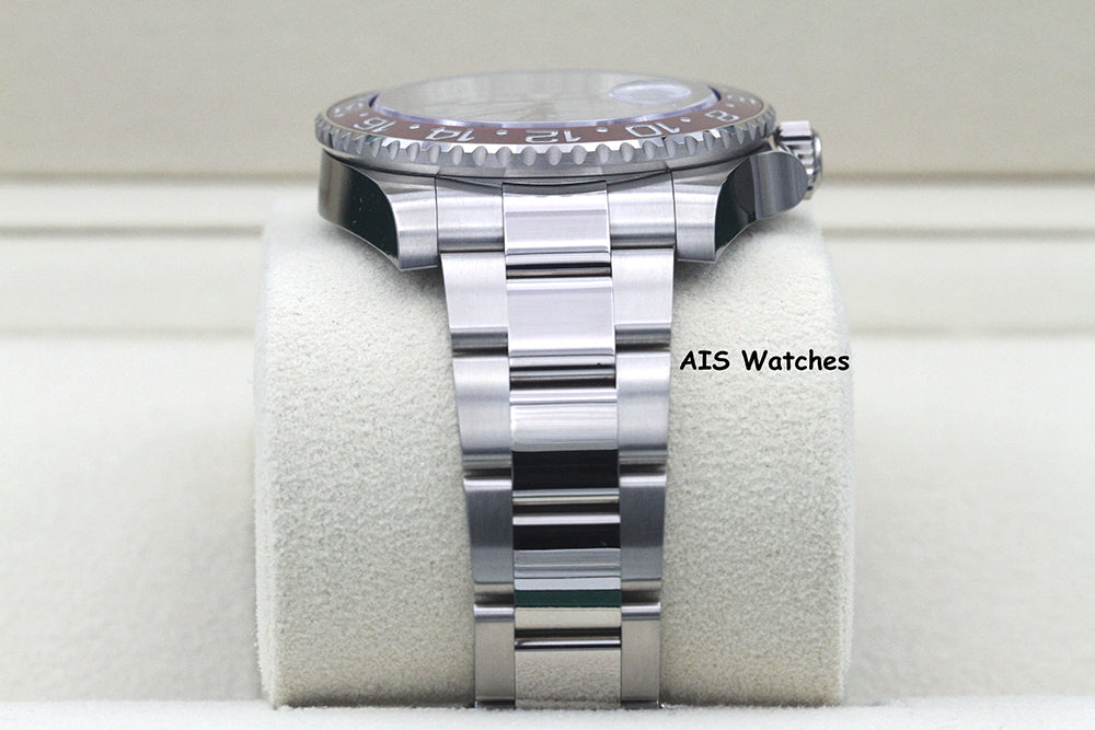 BNIB Rolex GMT-Master II 126719BLRO Meteorite Dial Pepsi 18K WG Box & Papers
