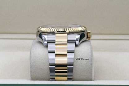 Rolex 326933 Sky-Dweller 18K Yellow Gold / SS Oyster Champagne Dial BP
