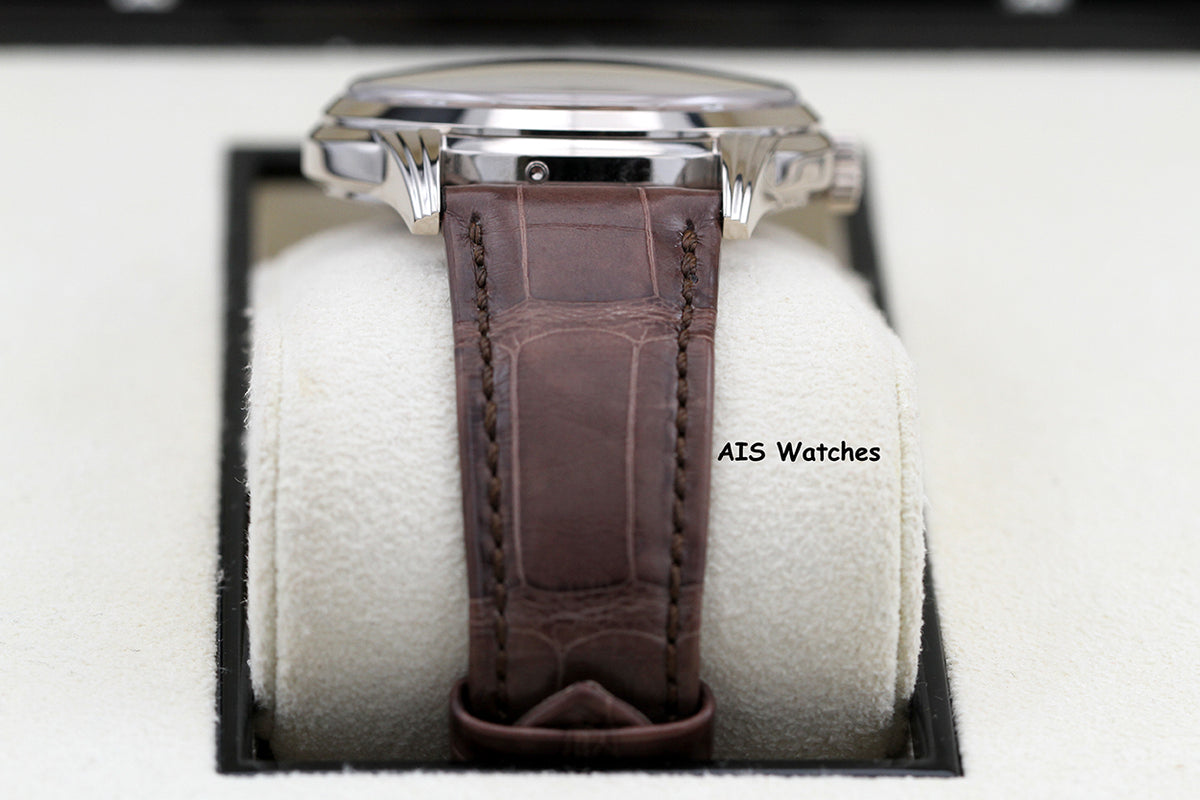 Patek Philippe Perpetual Calendar 5320G White Gold Rose Dial Box & Papers