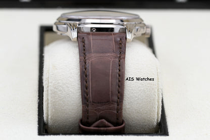 Patek Philippe Perpetual Calendar 5320G White Gold Rose Dial Box & Papers