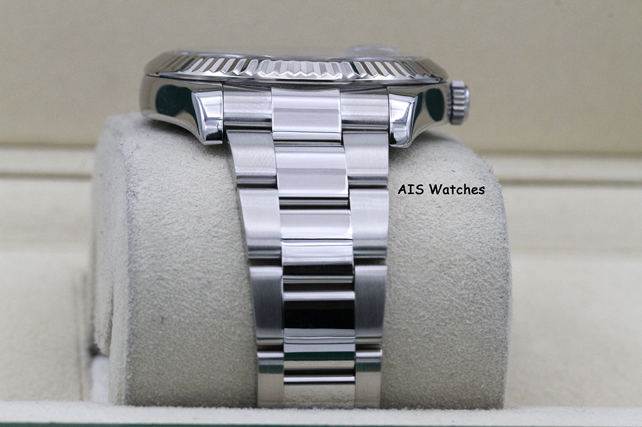 Rolex Datejust II 41MM 116334 Blue Stick Dial Stainless Steel 2015 Box & Papers