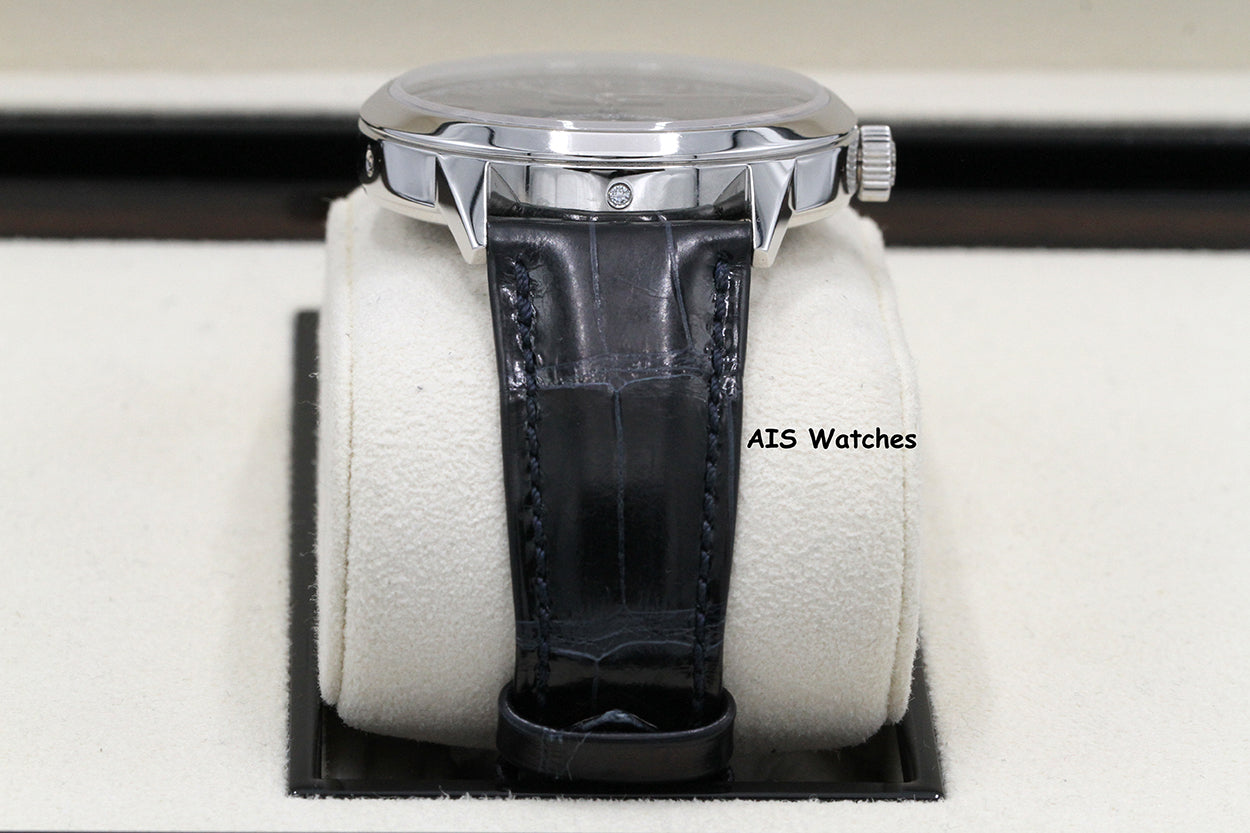 Patek Philippe Perpetual Calendar 5236P Platinum Blue Dial Box & Papers