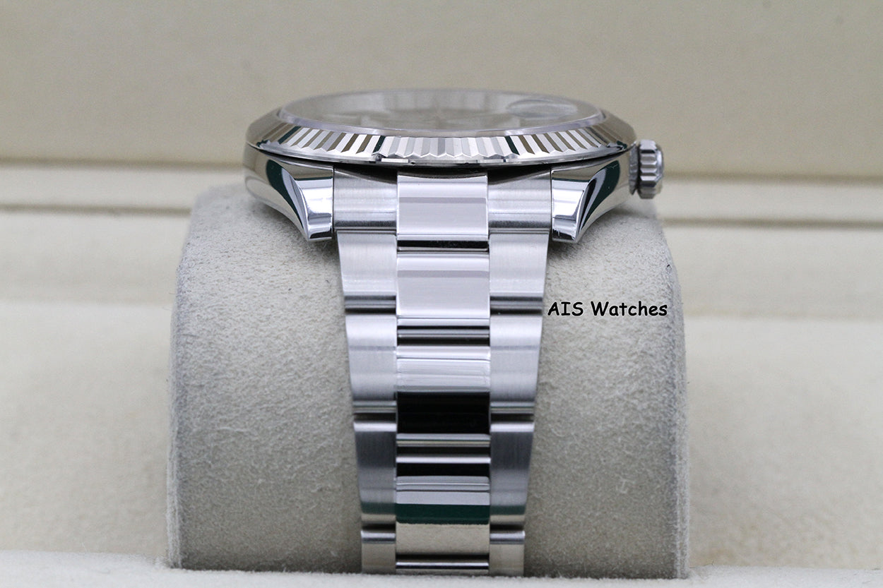 Rolex Datejust 41MM 126334 Mint Green Dial Oyster 2023 Box & Papers