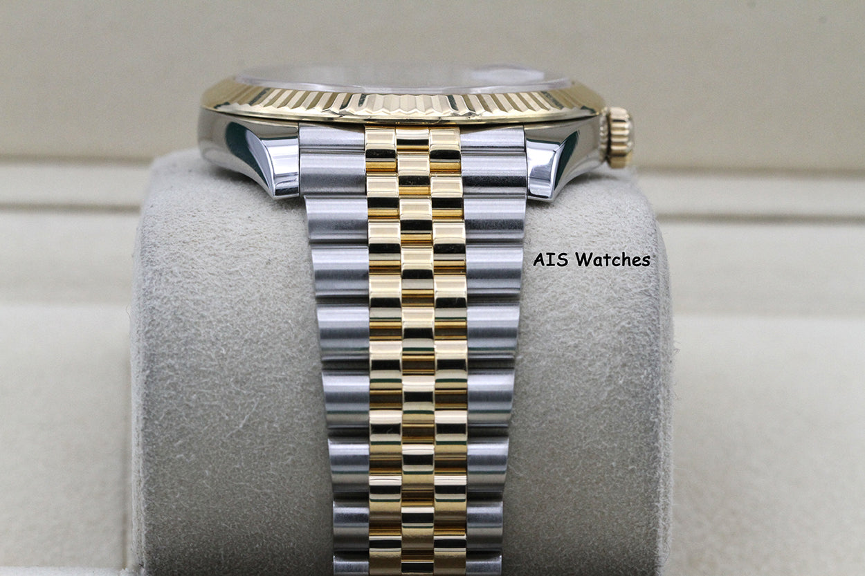 Rolex 126333 DateJust 41MM 18K YG/SS White Stick Dial Jubilee 2020 B&P