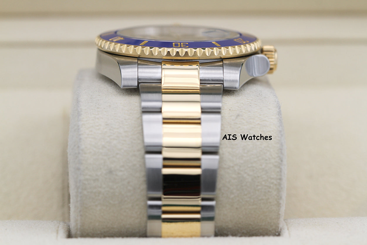 Rolex Submariner 18K YG/SS 116613LB SunBurst Blue Dial Ceramic 40MM 2020 B&P