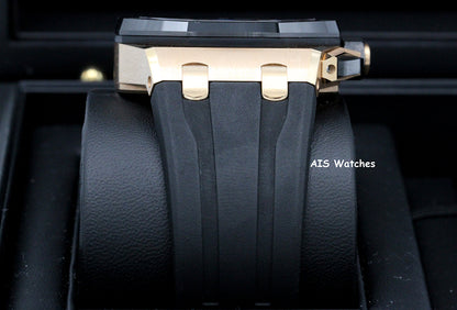 Audemars Piguet 26420RO.OO.A002CA.01 Royal Oak Offshore Rose Gold 43MM Black BP