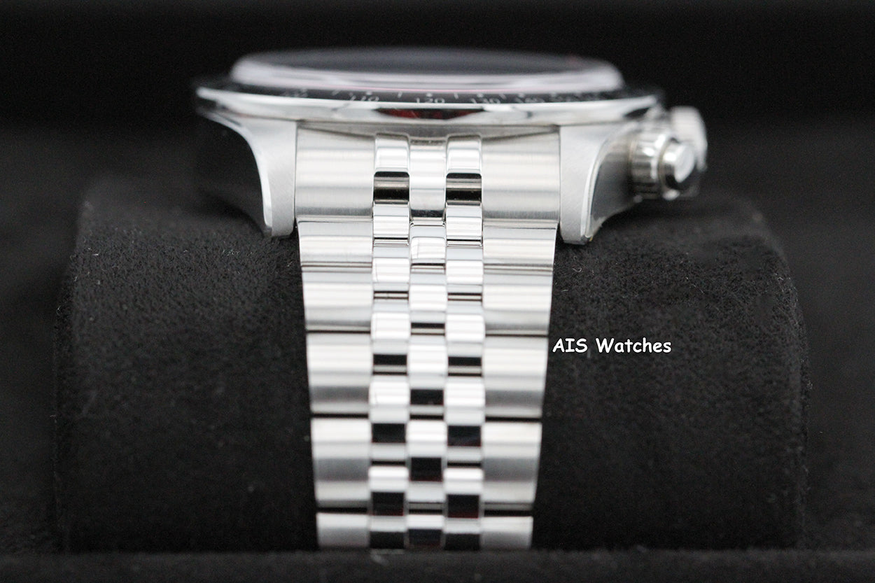 Tudor 79360N Black Bay Chronograph 41MM Pink Dial SS Jubilee Bracelet B&P