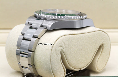 BNIB Rolex GMT Master II 126720VTNR Sprite Lefty Oyster Black / Green B&P