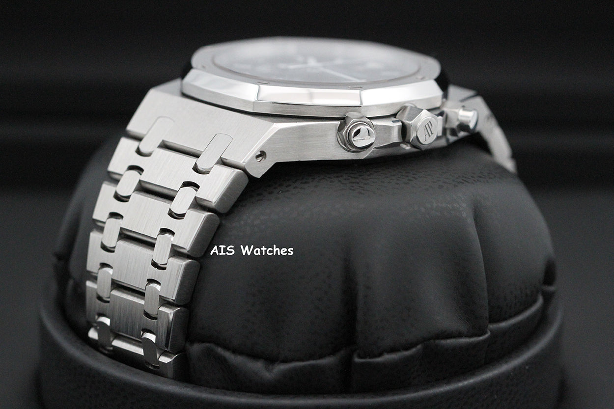 Audemars Piguet 25860ST.00.1110ST.01 Royal Oak Chronograph Blue Dial AP Archived Papers