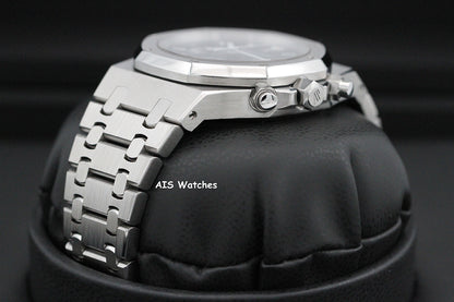 Audemars Piguet 25860ST.00.1110ST.01 Royal Oak Chronograph Blue Dial AP Archived Papers