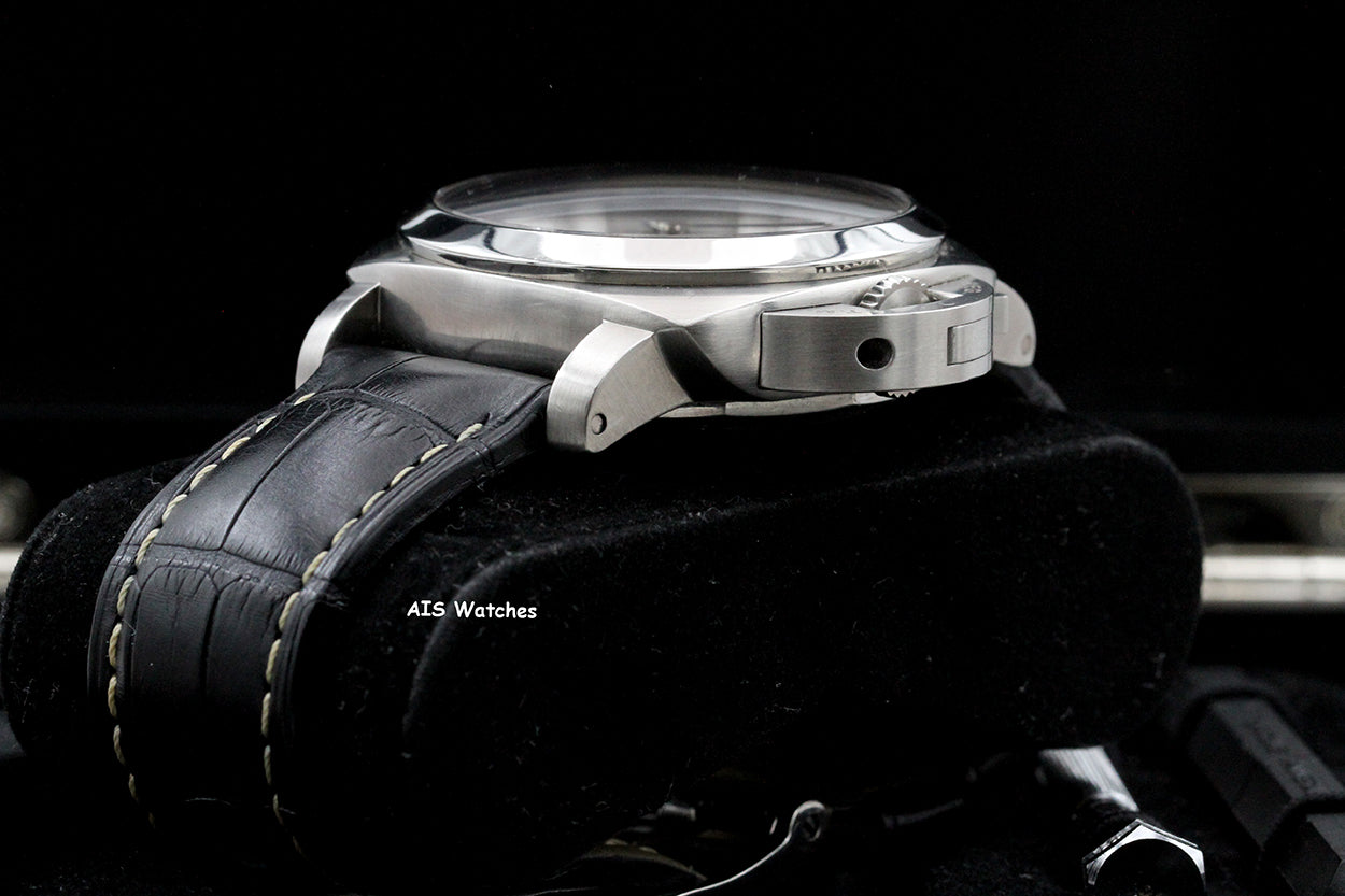 Panerai PAM 320 Luminor 1950 3 Days GMT Acciaio 44MM Box & Papers
