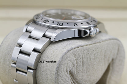 Rolex Explorer II 16570 Black Dial 40MM V Serial Box & Papers
