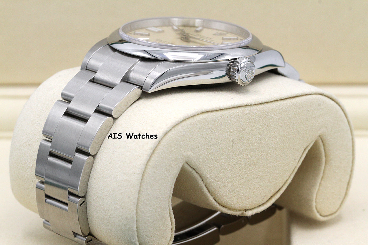 BNIB Rolex 134300 Oyster Perpetual 41 MM Beige Dial Box & Paper