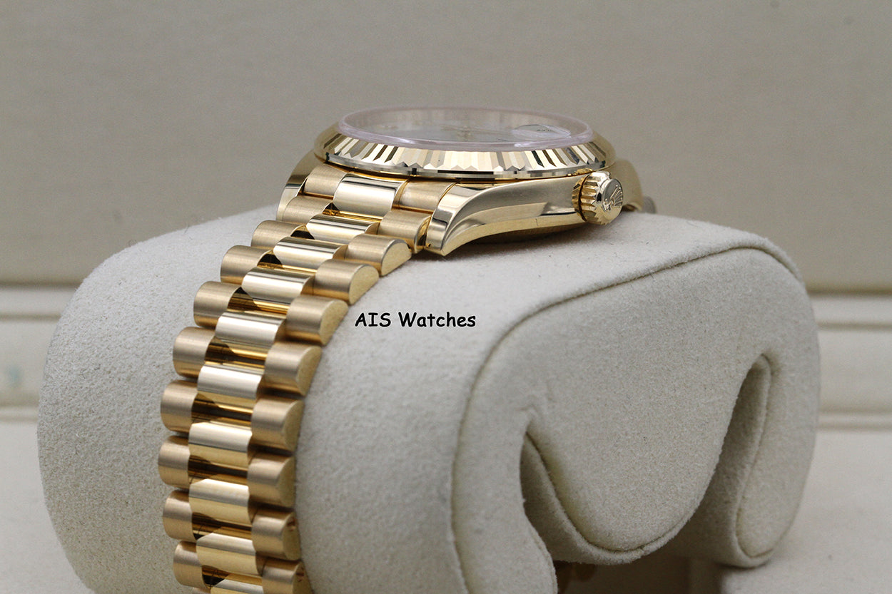BNIB Rolex 278278 Datejust 31MM Yellow Gold Mother Of Pearl Diamond Dial MOP