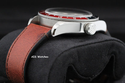 Tudor 79830RB Black Bay GMT Pepsi Stainless Leather Strap Box & Paper