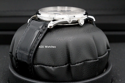 Jaeger-LeCoultre Q1368430 Master Ultra Thin Moon 39MM Stainless Steel Silver Dial B&P