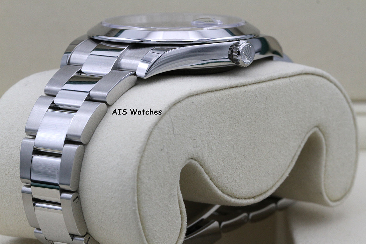 BNIB Rolex Datejust 41MM 126300 Blue Roman Dial Oyster Bracelet B&P