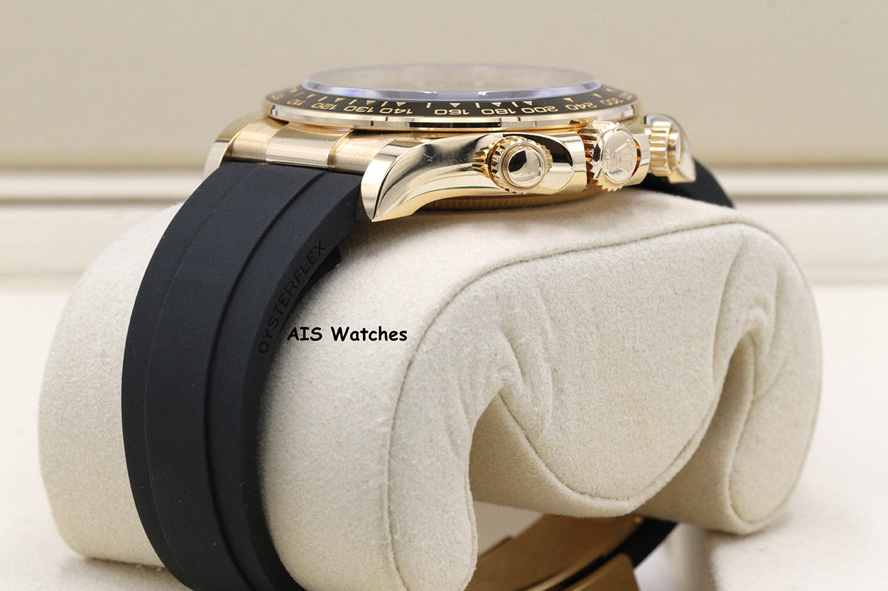 BNIB Rolex 126518LN Daytona Cosmograph 18K YG OysterFlex Paul Newman Dial B&P